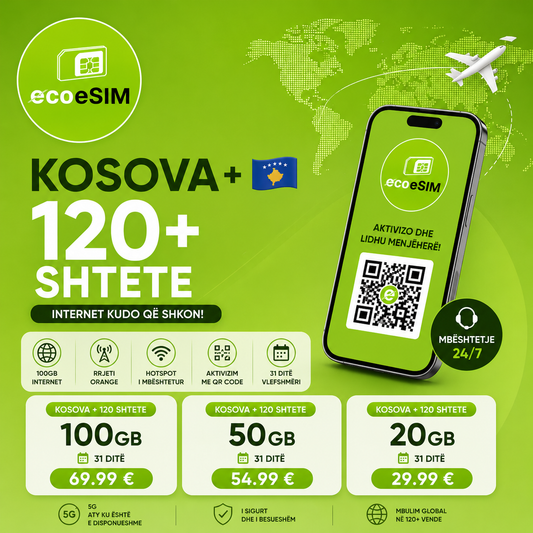 🇽🇰 KOSOVA + 120 Shtete