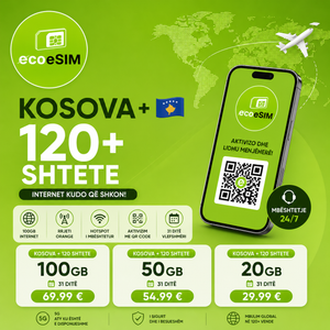 🇽🇰 KOSOVA + 120 Shtete